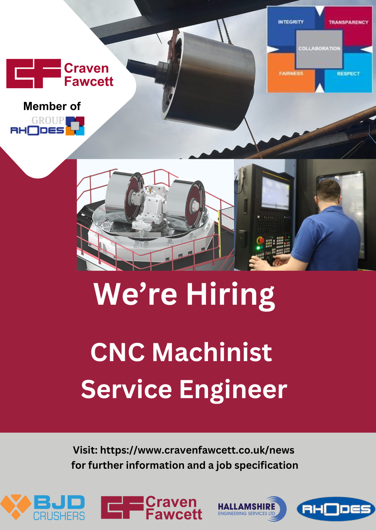 Craven Fawcett Job Vacancies
