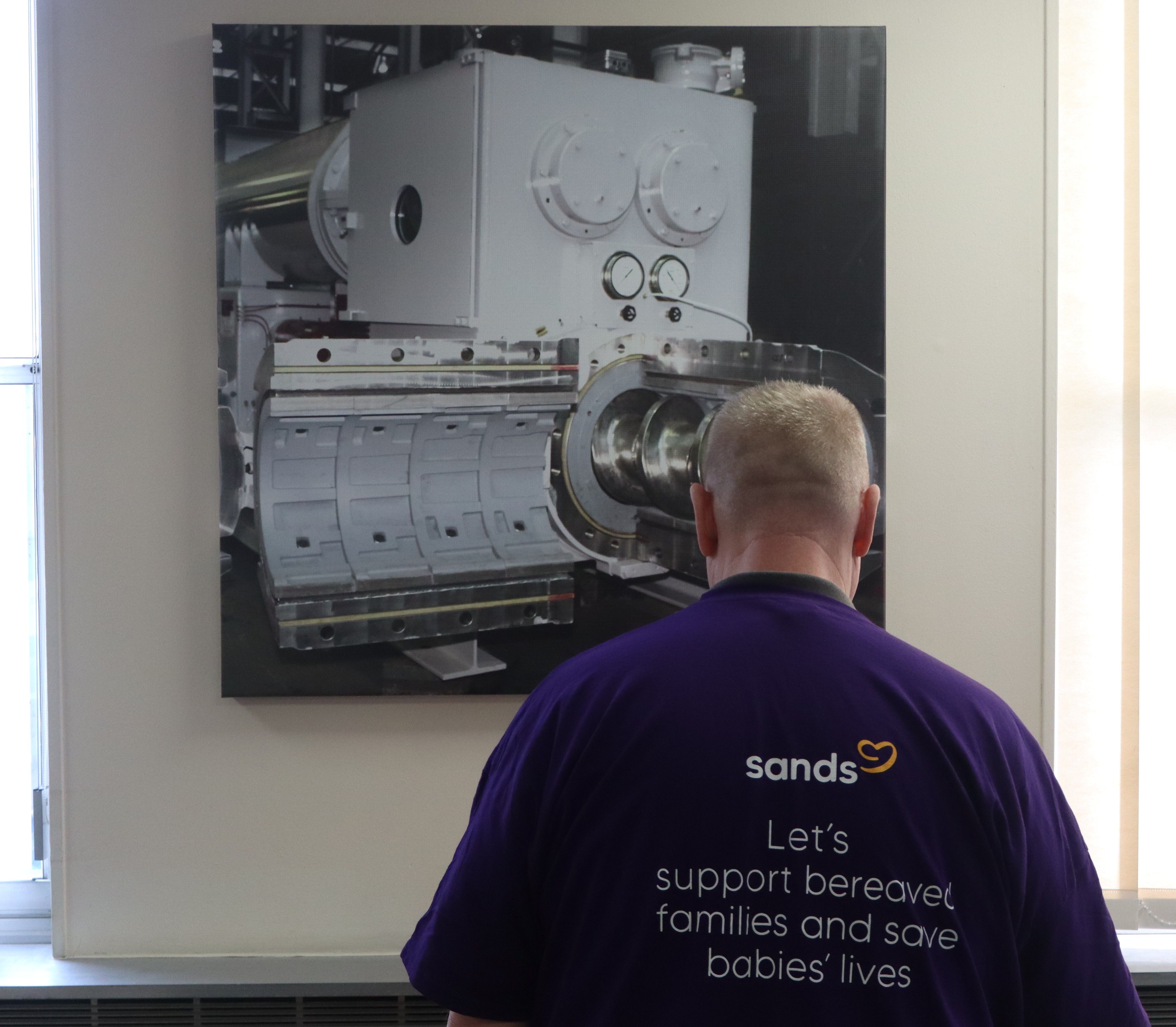 Mark will be walking 100K in March for families facing baby loss and raising funds for Sands.